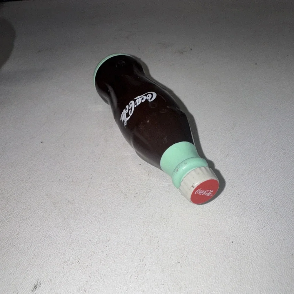 Coca-Cola Bottle Spinning Bear Top.